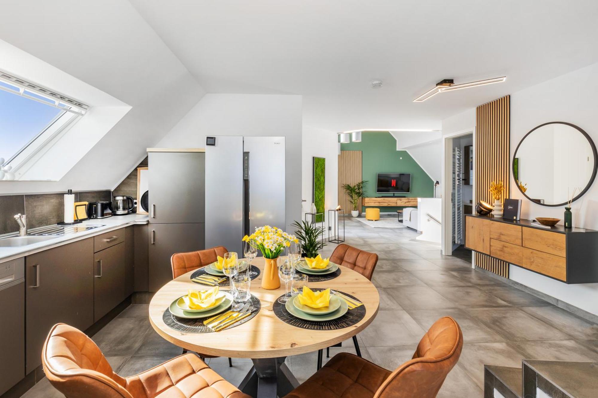 Svyvo Siegburg - Cozy Serviced Apartments Near Cologne & Bonn Bagian luar foto